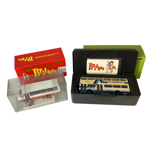 78 - A collection of Diecast model buses, including Corgi, Creative masters, Britbus etc.