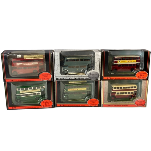 91 - Large collection of model Diecast model buses.