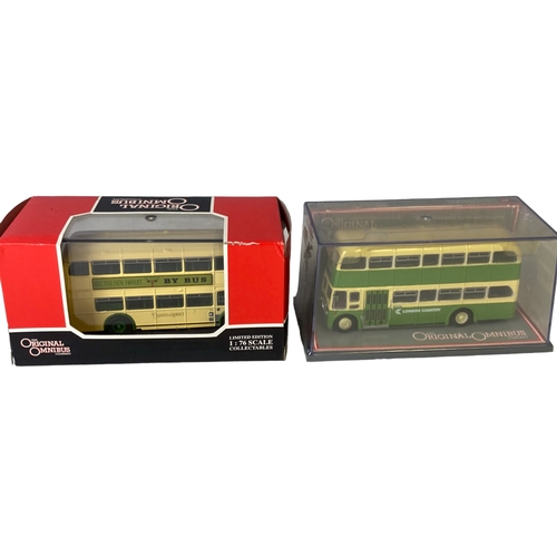 91 - Large collection of model Diecast model buses.