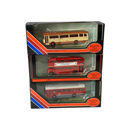 91 - Large collection of model Diecast model buses.