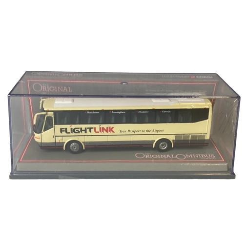 95 - Eight Diecast model buses, including Britbus, Corgi and Gilbow.