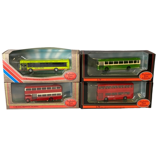 97 - Creative masters, Corgi & Gilbow Diecast model buses.