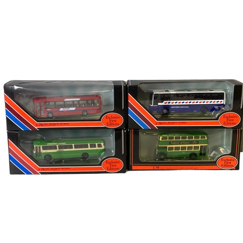 98 - A mixed lot of Diecast model buses.