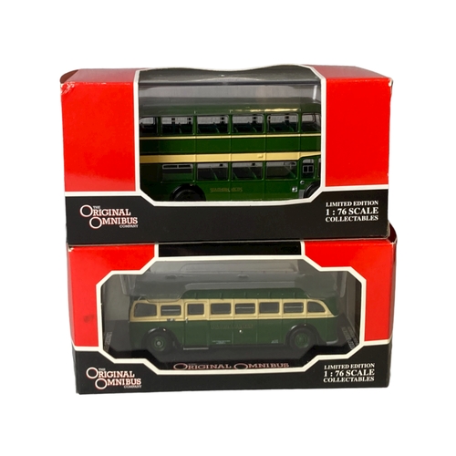 98 - A mixed lot of Diecast model buses.