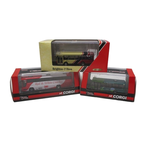 358 - Collection of Model Diecast buses including Creative masters, Corgi & Gilbow.