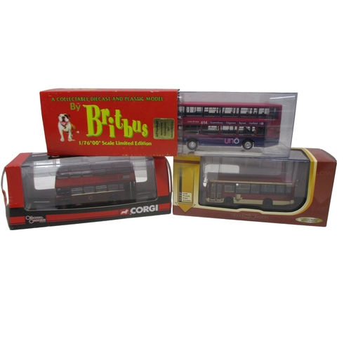 367 - Diecast model buses including Creative masters.