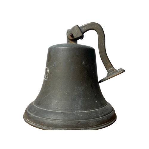44 - A large brass / Bronze? reproduction Titanic bell.