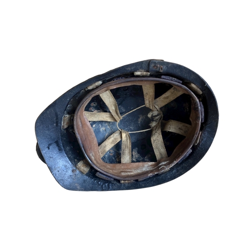 36 - A vintage Miners Helmet & lamp.