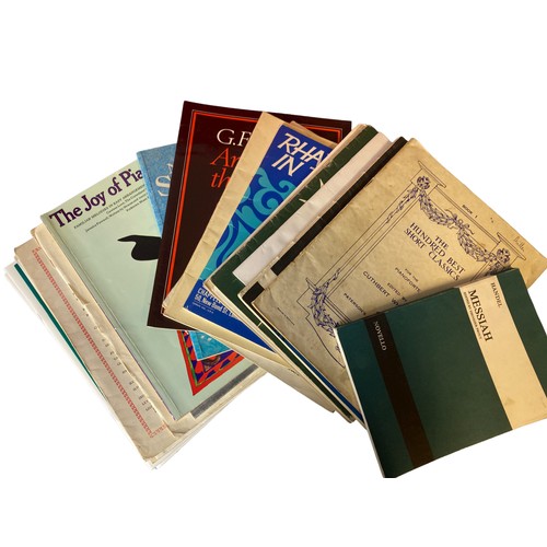 24 - A large selection of Vintage Sheet Music & Books.