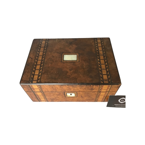 101 - An Inlaid Wooden box