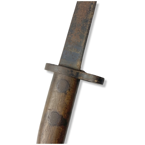 31 - A Dutch Hembrug M1895 Bayonet & Scabbard.