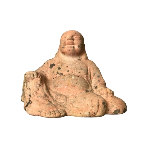 175 - Vintage Chinese Terracotta Buddha