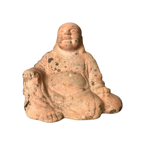 175 - Vintage Chinese Terracotta Buddha