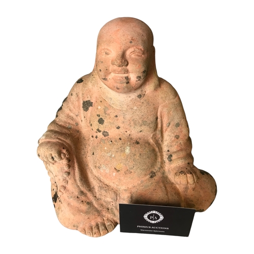 175 - Vintage Chinese Terracotta Buddha