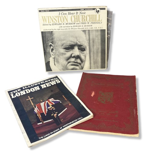 115 - A collection of Winston Churchill memorabilia. Including 