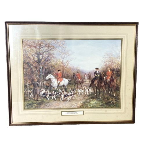 136 - A set of four vintage Horse related prints. To include an Susan Crawford 