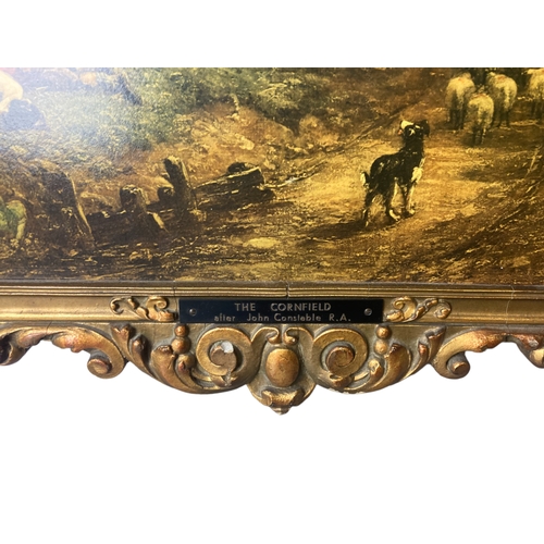 101 - Vintage Wall panel after John Constable 