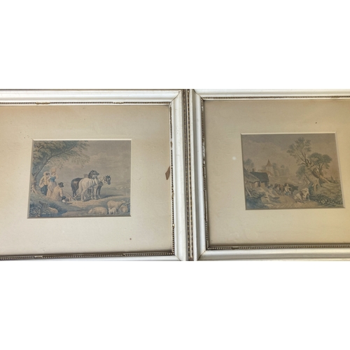 105 - A collection of Prints & Engravings. Together with an Eileen B. neifish watercolour.