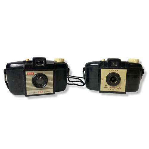 197 - Two Kodak brownie 127 Cameras.