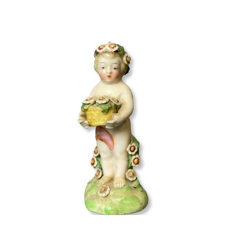 59 - A collection of 19th century English porcelain.