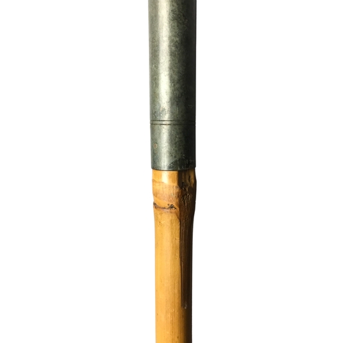 82 - Vintage Cane Fishing Gaffs- 3 foot