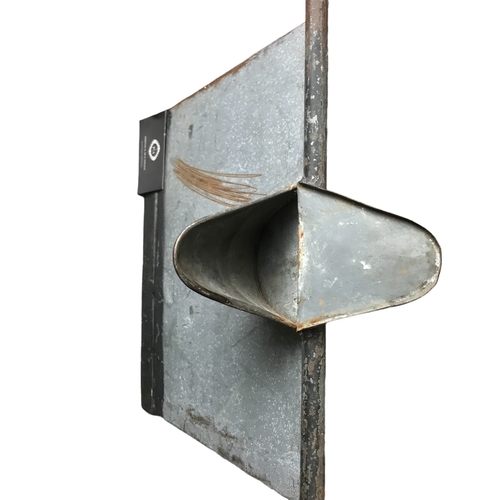 90 - Antique galvanised early cooler box? - double skinned