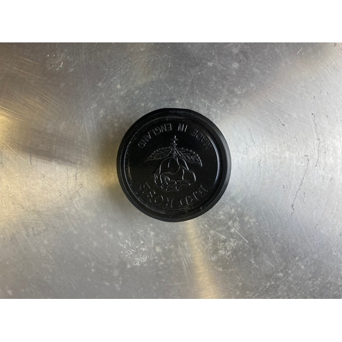 116 - Three vintage Aluminium sauce pans & lids. Including Swan brand and Red Rose.