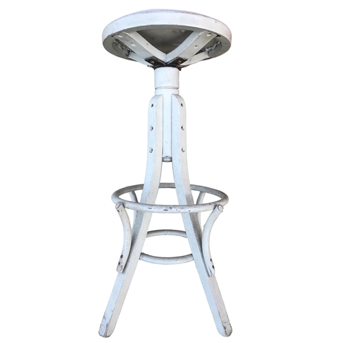 119 - Large Swivel Top Bar/ Kitchen Stool