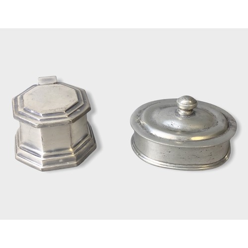 41 - A collection of vintage Italian Marinoni pewter items. Includes two marinoni examples plus one other... 