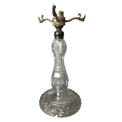 123 - A collection of Lamps including a Brass Ship Lantern and a Raydyot Green House Paraffin Heater