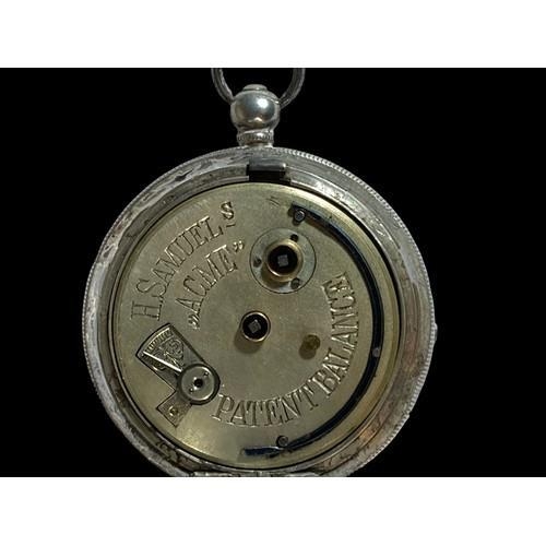 87 - A Vintage Gent 935 Open Face Pocket Watch. Key Wind