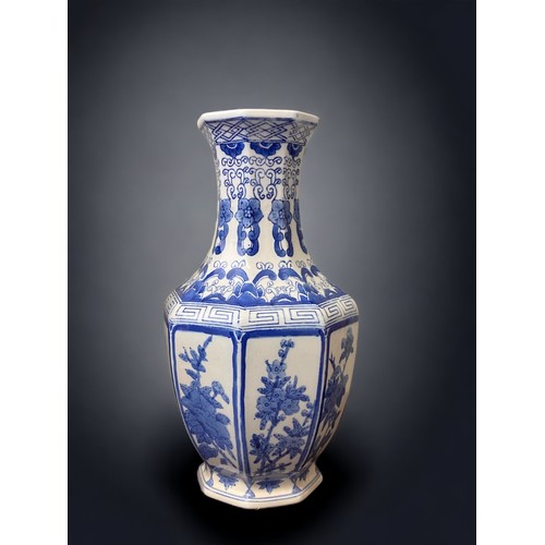 283 - A COLLECTION OF LARGE CHINESE PORCELAIN VASES. 
20TH CENTURY.