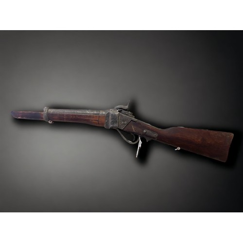 173 - A VINTAGE MODEL GUN STOCK 
28