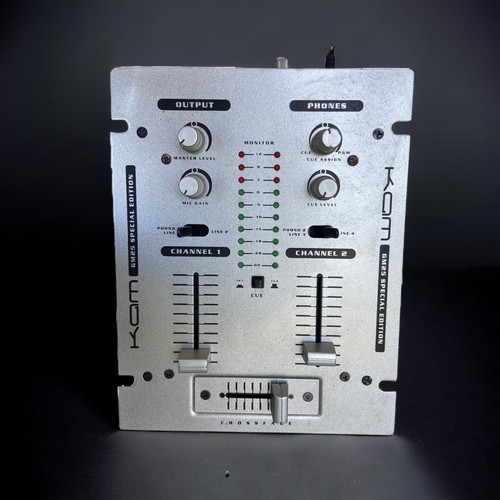 417 - A LARGE SOUNDLAB DJ MIXER HVP-308B PLUS ONE OTHER FADER.