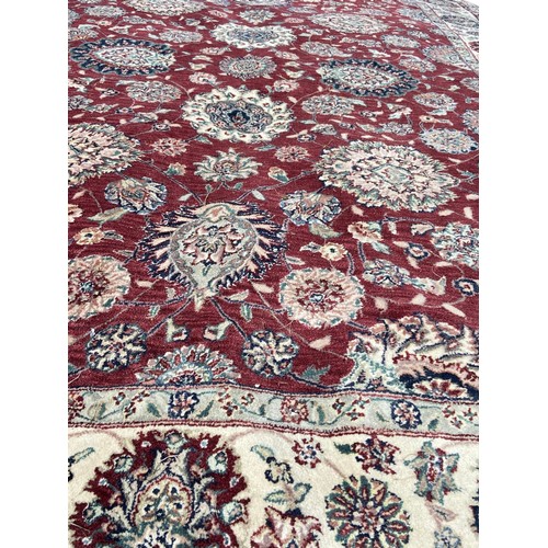 24 - LARGE CHINESE FLOOR RUG.