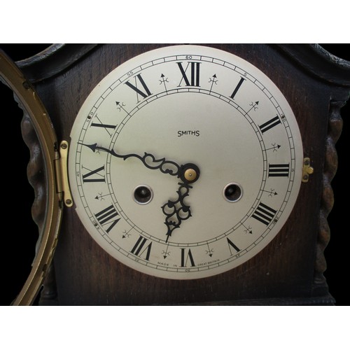 326 - A SMITHS MANTEL CLOCK