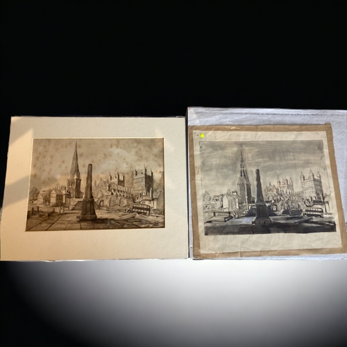 47 - A COLLECTION OF NINE 19TH CENTURY PRINTS. 
UNFRAMED.