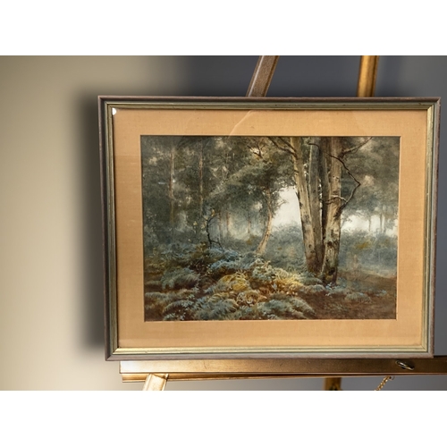 54 - THREE EARLY 20TH-CENTURY CONTINENTAL WATERCOLOUR PAINTINGS. DEPICTING VARIOUS LANDSCAPES.