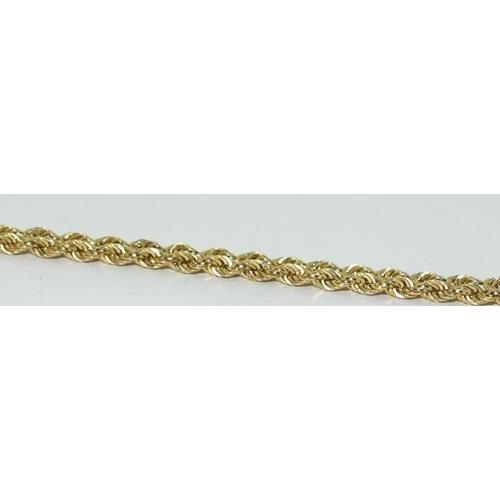 104 - 925 silver gilt fancy link necklace with cross diamond decoration 46cm long