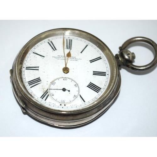 67 - 2 x 925 silver pocket watches