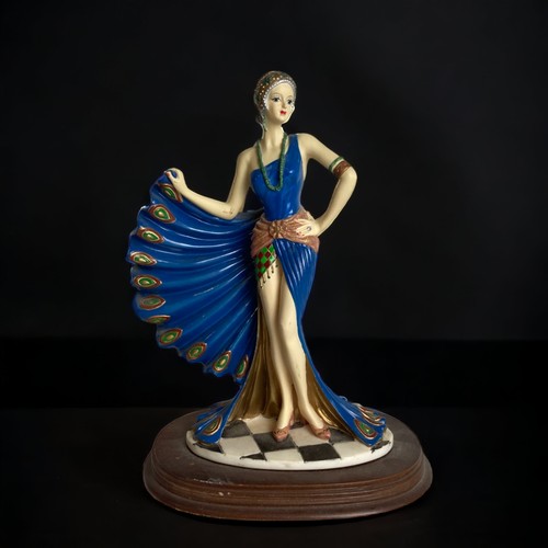 156 - A COLLECTION OF 6 CHINA FIGURINES, INCLUDING COALPORT, ROYAL DOULTON AND CAPODIMONTE.