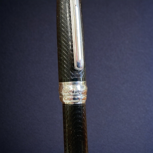 93 - A MONTBLANC MEISTERSTUCK BALLPOINT PEN.
14CM