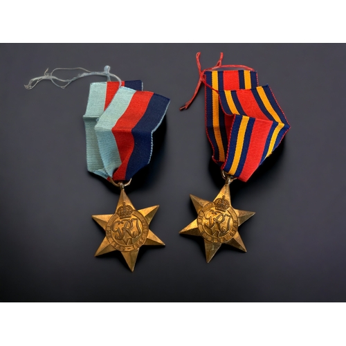 71 - 1939-45 BURMA STAR DEFENCE MEDAL GROUP.