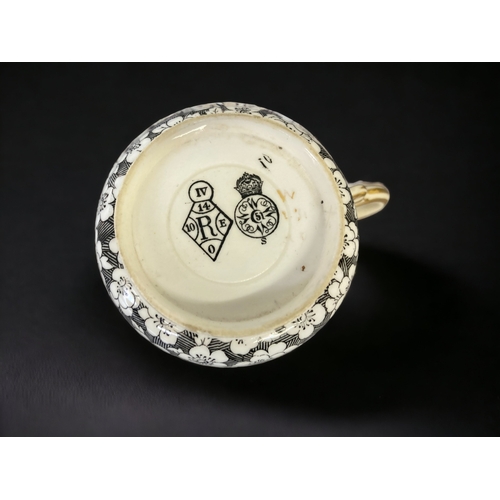 81 - A COLLECTION OF DR CHRISTOPHER DRESSER STYLE TEACUPS. INCLUDING ROYAL WORCESTER, MINTON BUTTERFLY HA... 