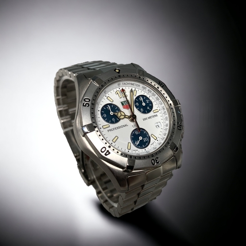 A RARE TAG HEUER CK1111 CHRONOGRAPH F1 DAVID COULTHARD EDITION