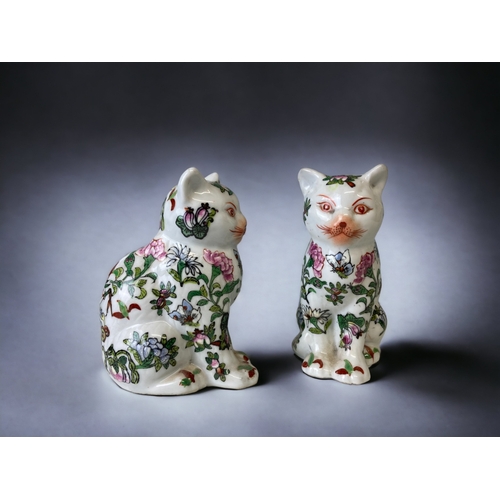 Vintage famille selling rose Chinese cat