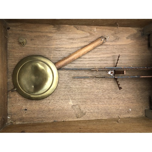 374 - A VICTORIAN 'VEDETTE' CHIMING WALL CLOCK.  WITH CARVED GILT ADORNMENT & EXPOSED PENDULUM.