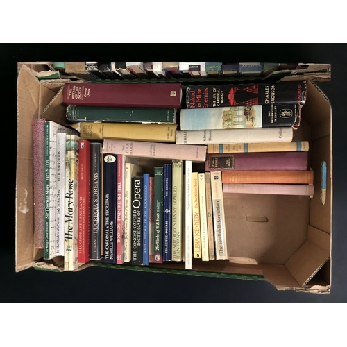 90 - 2 LARGE CARTONS OF VINTAGE AND OLDER BOOKS