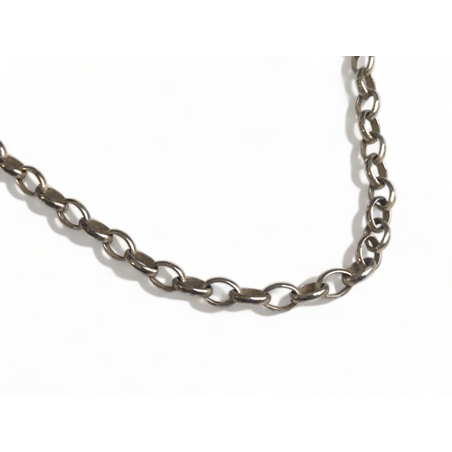 201 - A 925 SILVER CHAIN.