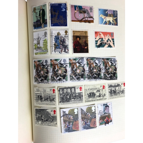 408 - A STAMP ALBUM CONTAINING NUMEROUS INTERNATIONAL STAMPS.